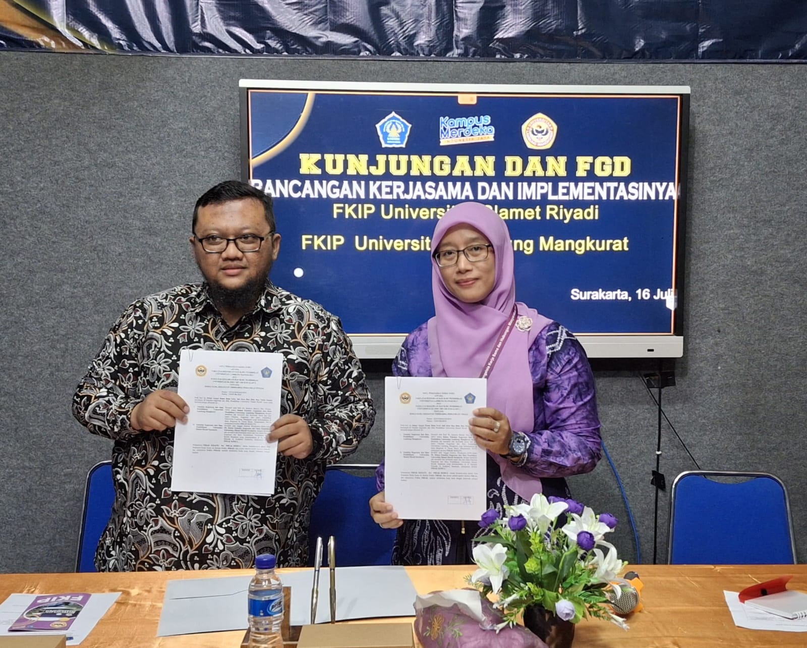 Kunjungan FKIP ULM, FKIP Unisri Siap Bekerja Sama dan Belajar Unggul