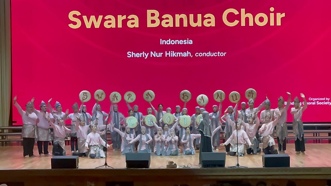 Swara Banua Choir Raih Medali Perak pada BICF 2024