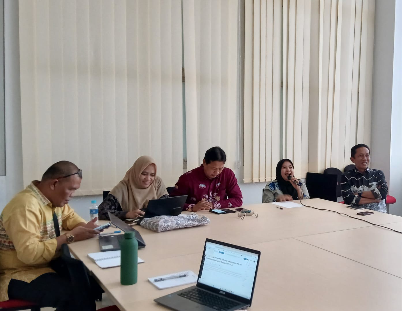 Persiapkan SEA Teacher, Pimpinan FKIP ULM Rapat Bersama International Affairs ISAT-U