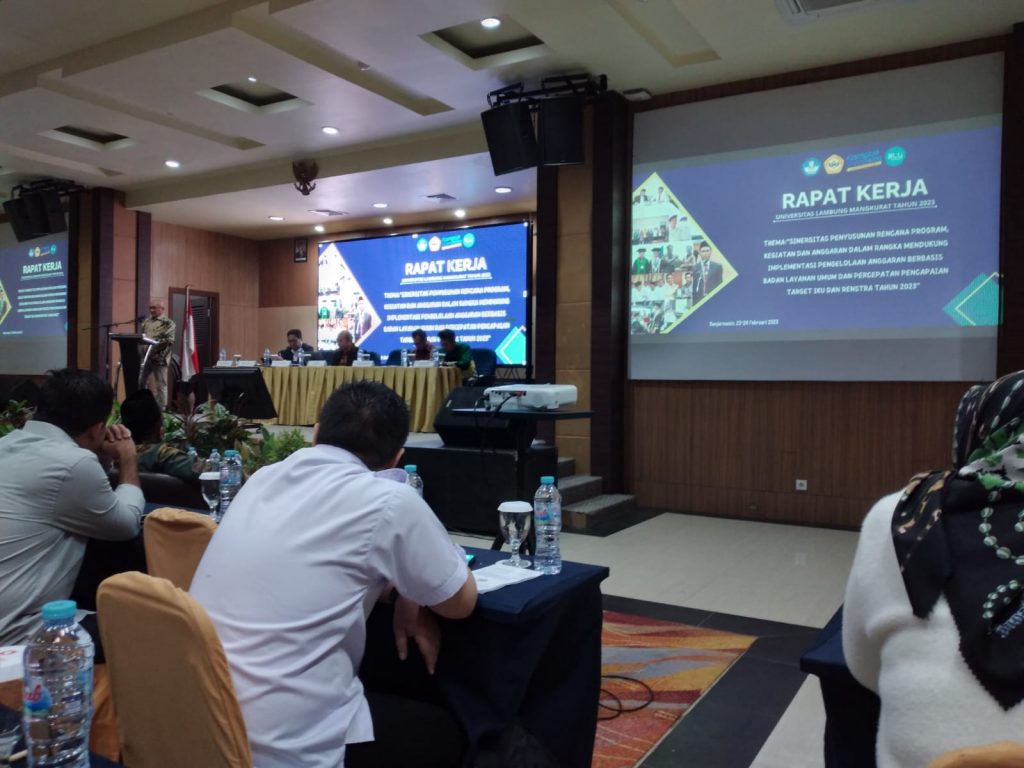 FKIP ULM di Rapat Kerja ULM 2023 - Fakultas Keguruan dan Ilmu Pendidikan