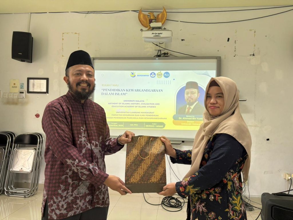 Implementasi kerja Sama Internasional, JPPKn FKIP ULM Gelar Kuliah Tamu ...